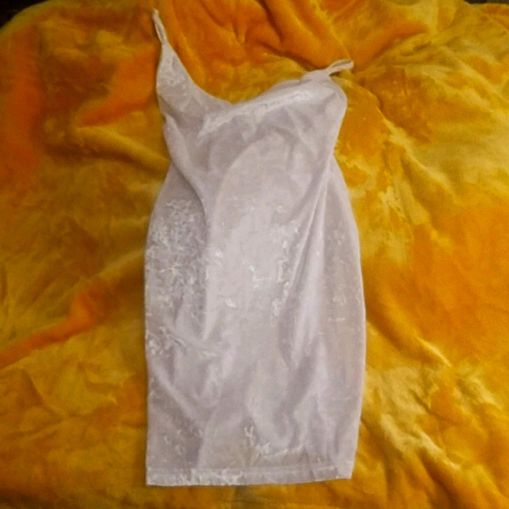 Zaful Brand Crushed Velvet Dress